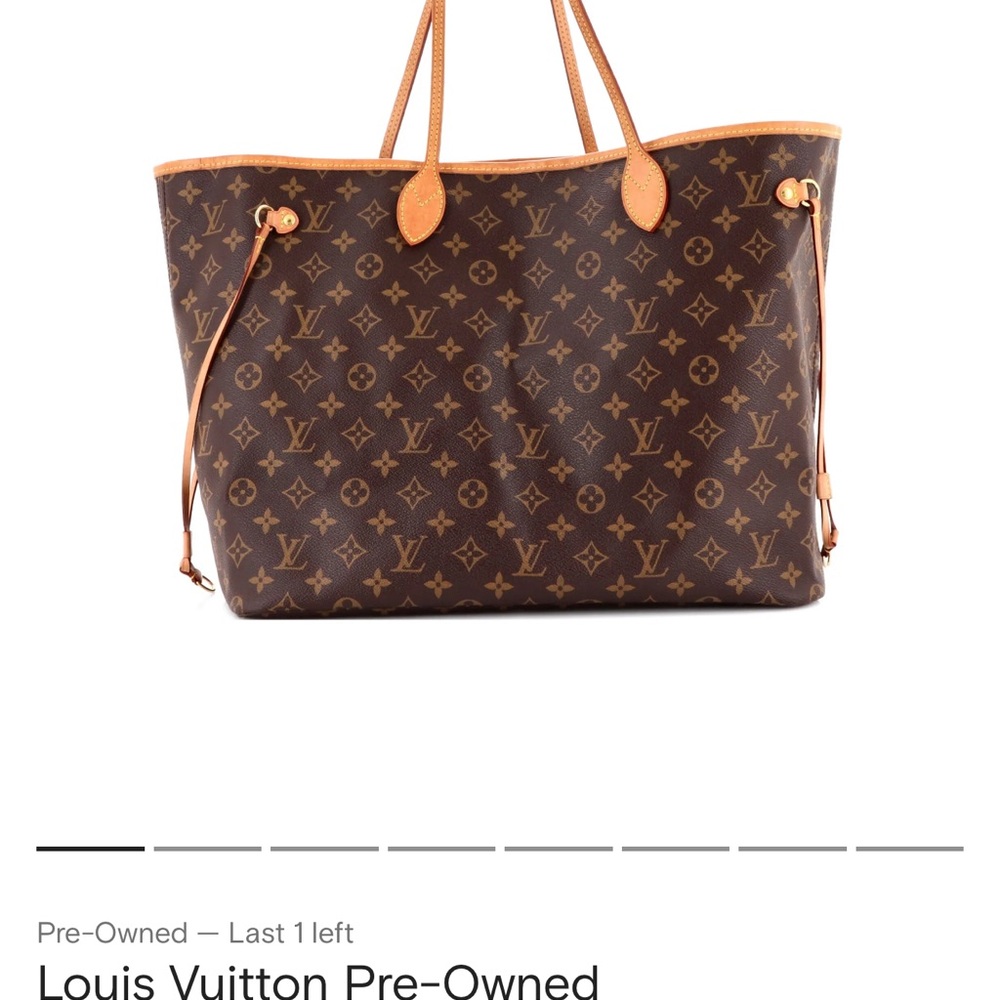 Louis Vuitton Classic Monogram Tote in Brown